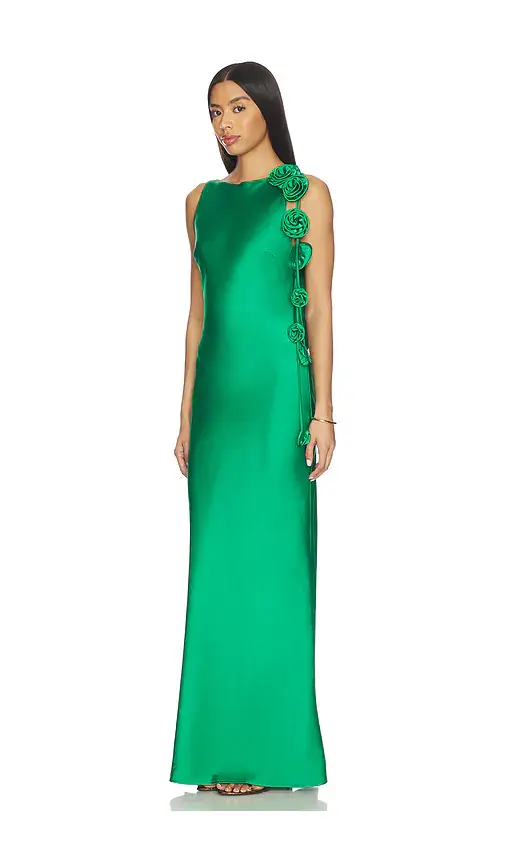Runaway The Label Zurina Low Back Maxi Dress | Thumbnail 2