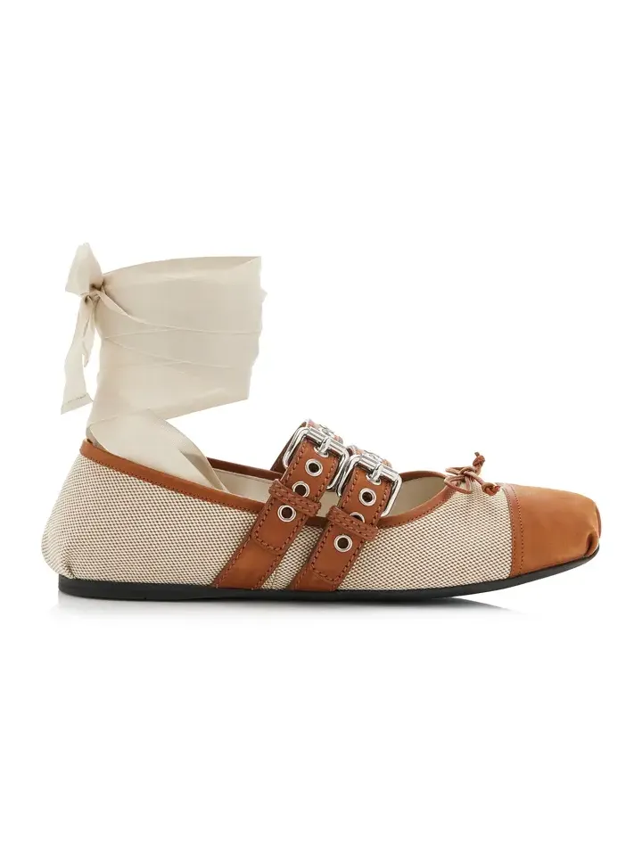 Canvas Ballet Flats