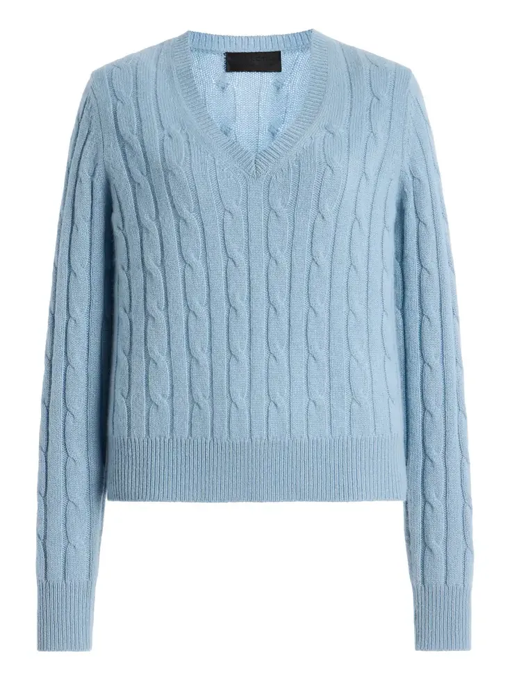 Camelia Cable-Knit Cashmere Sweater Camelia Cable-Knit Cashmere Sweater