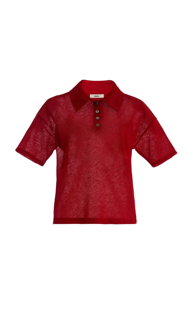 SIEDRÉS Leo Jersey Polo Shirt