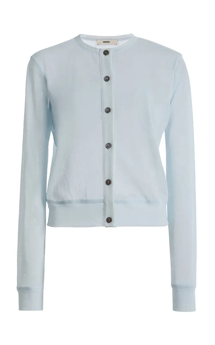 SIEDRÉS Poli Jersey Cardigan | Image 1 SIEDRÉS Poli Jersey Cardigan | Image 1