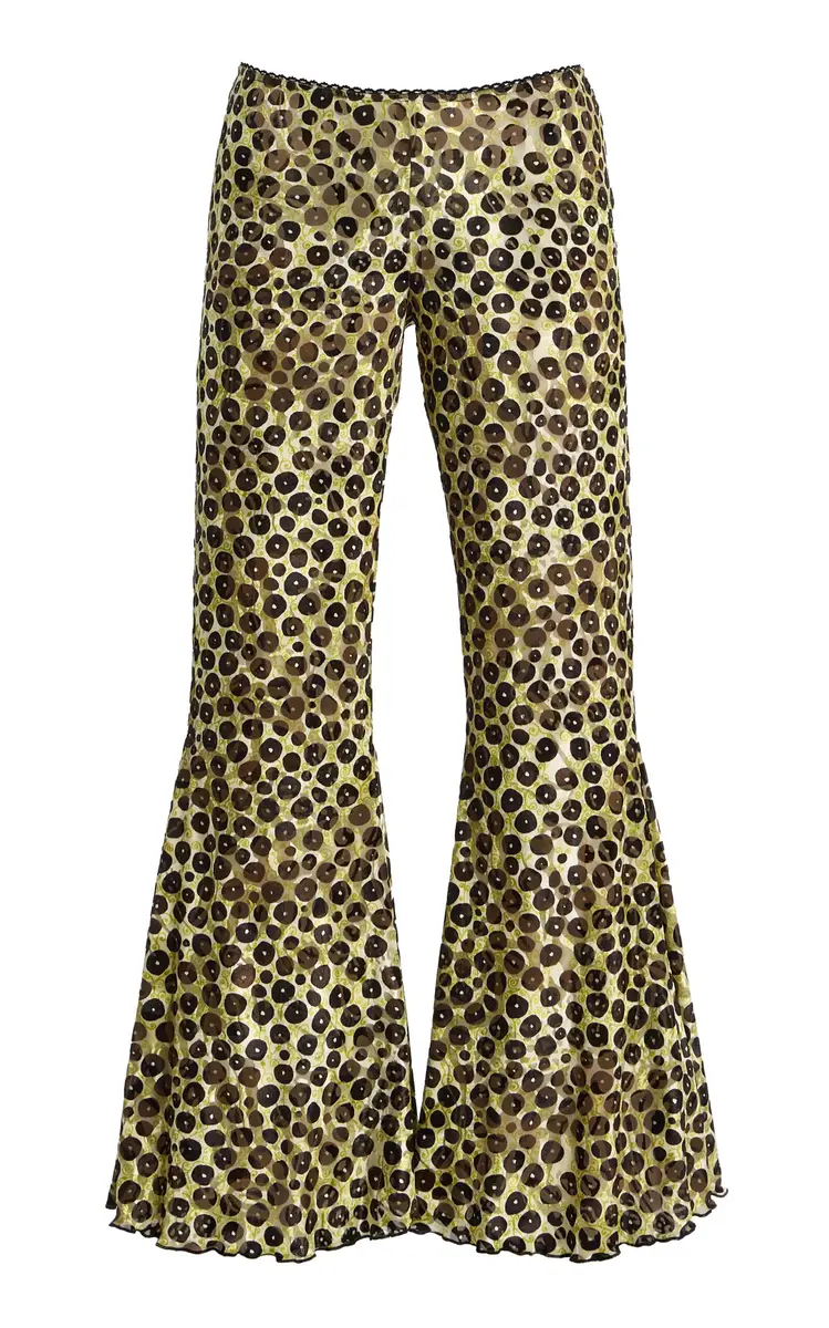 SIEDRÉS Jeslynn Cheetah Flared Pants | Thumbnail 3 SIEDRÉS Jeslynn Cheetah Flared Pants | Thumbnail 3