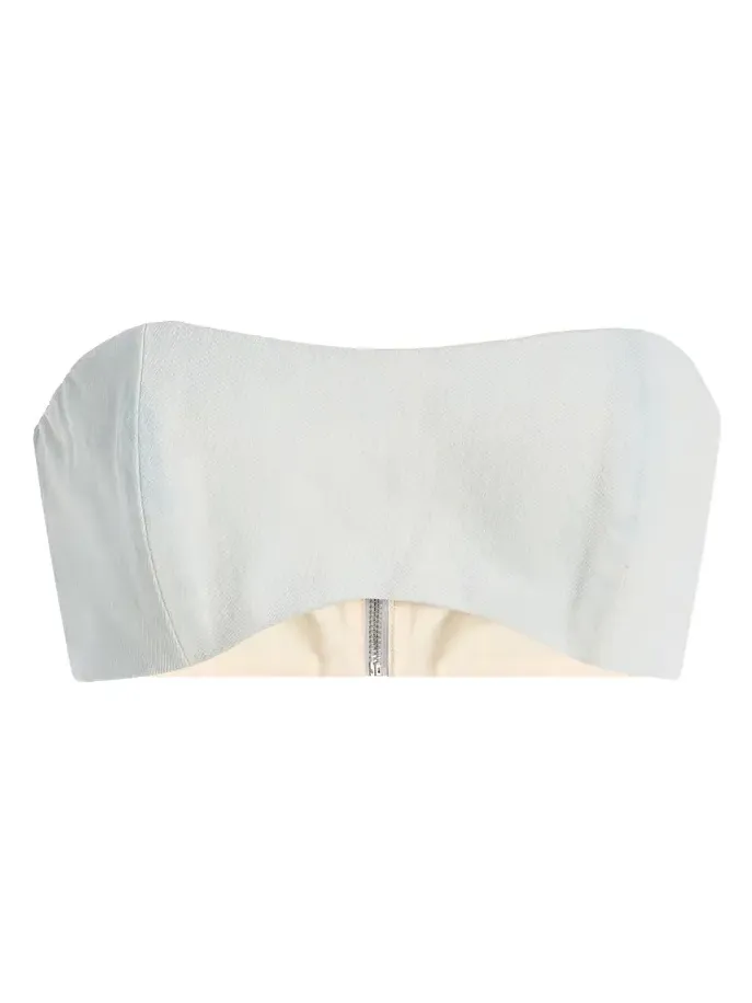 AGOLDE Gwynne Denim Tube Top