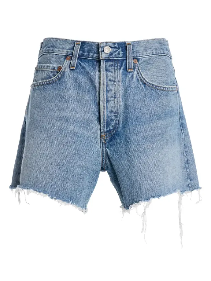 Parker Long Denim Shorts