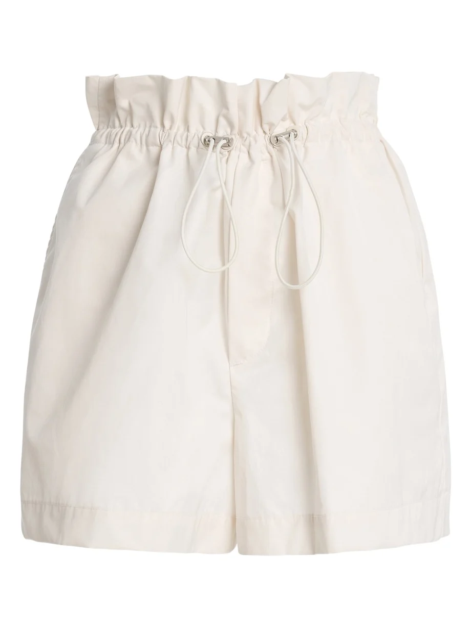 AGOLDE Lydia Cotton-Blend Drawstring Shorts