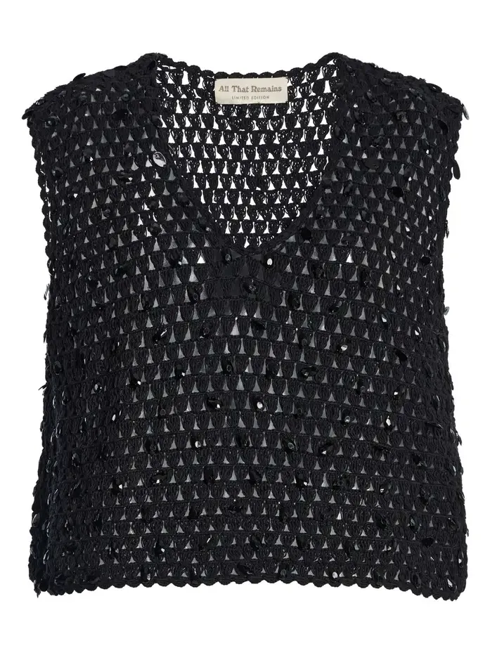 All That Remains Exclusive Lola Crocheted Cotton Top