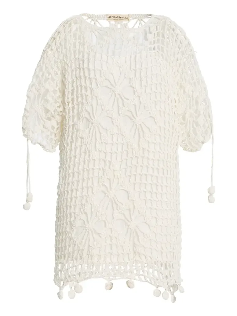 All That Remains Marloe Cotton Crochet Dress