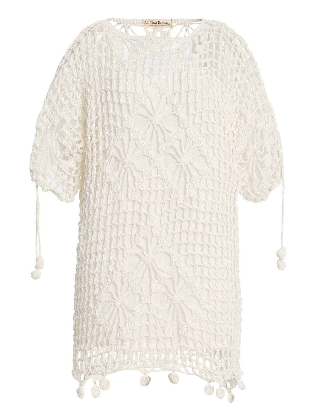 Marloe Cotton Crochet Dress