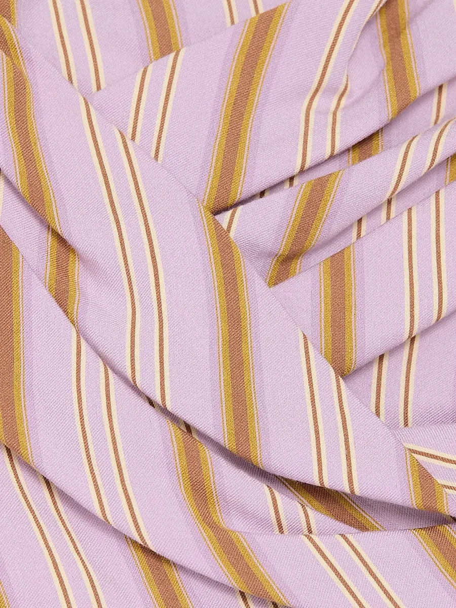 A.L.C. A. L.C. Women's Dion Striped Gathered Minidress | Thumbnail 7 A.L.C. A. L.C. Women's Dion Striped Gathered Minidress | Thumbnail 7