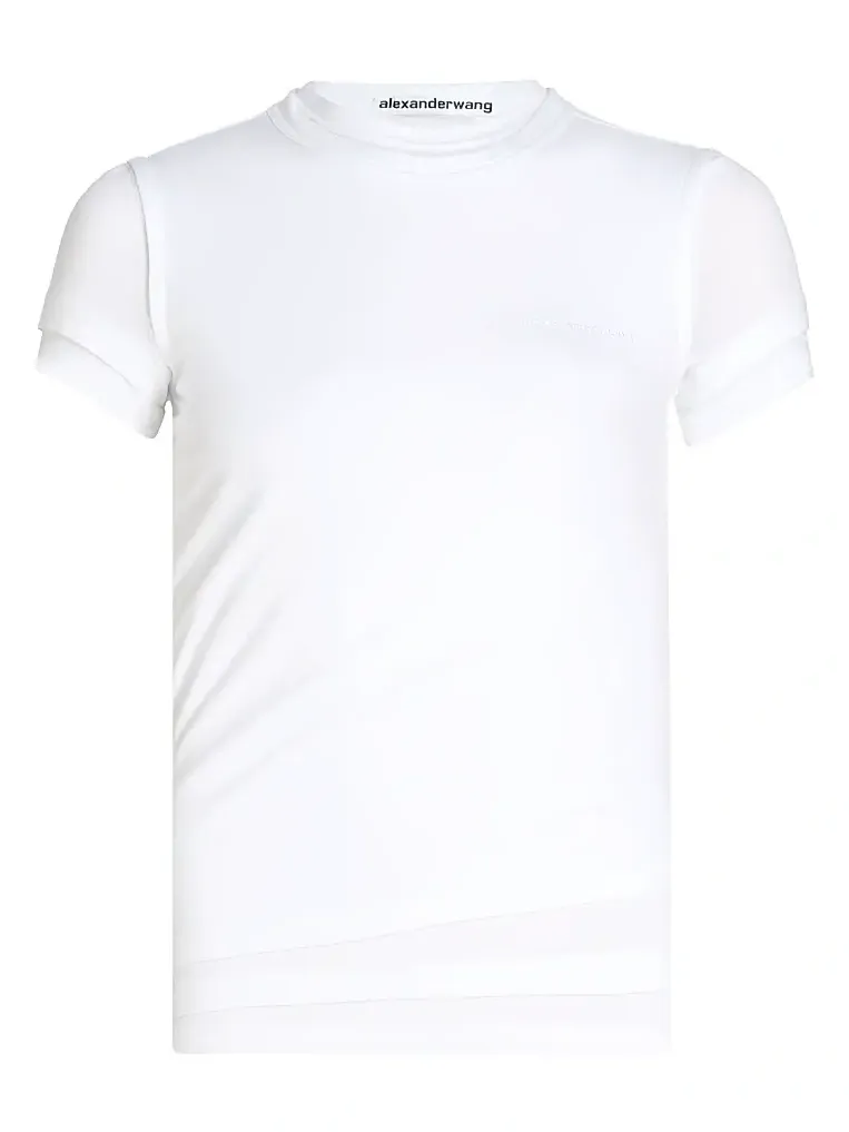 Women's Layered Cotton T-Shirt Women's Layered Cotton T-Shirt