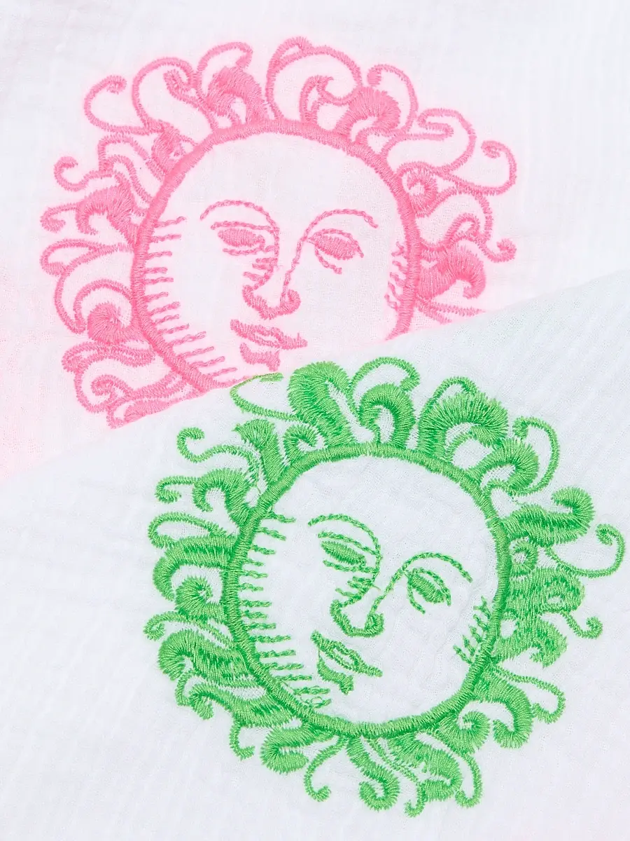 Lilly Pulitzer Women's Kwitney Embroidered Cover-Up Shirt | Thumbnail 6