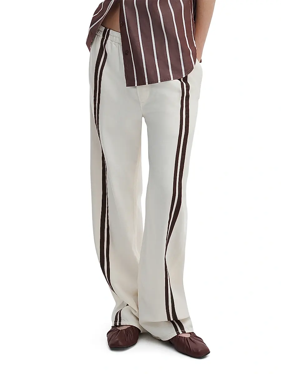 rag & bone Women's Logan Pull On Track Pants | Thumbnail 3 rag & bone Women's Logan Pull On Track Pants | Thumbnail 3