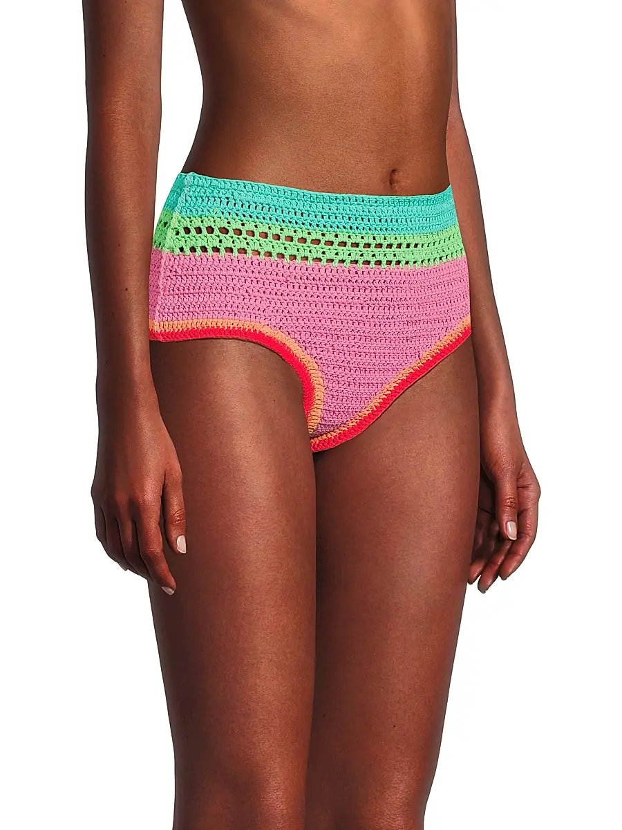BEACH RIOT Women's Karmen Crochet Bikini Bottom | Thumbnail 4 BEACH RIOT Women's Karmen Crochet Bikini Bottom | Thumbnail 4