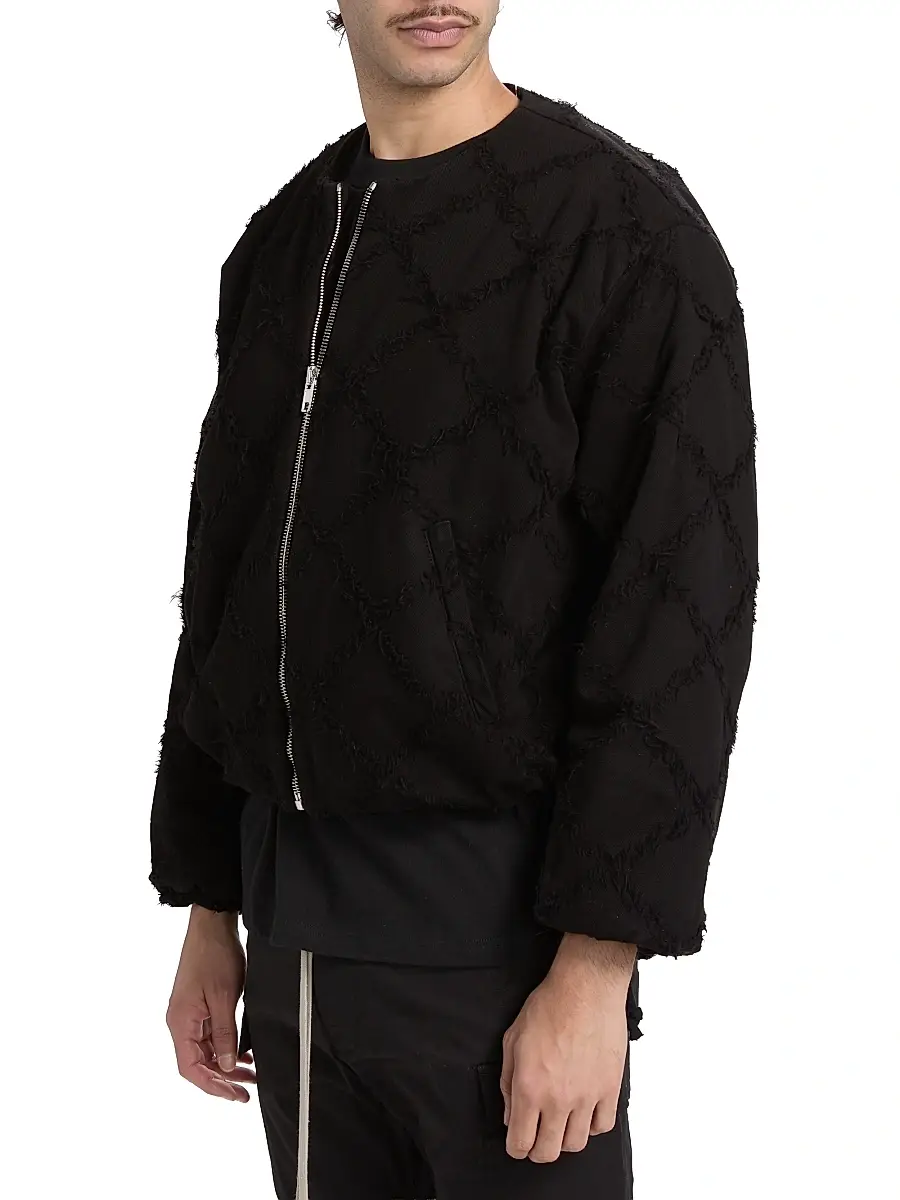 EZR Men's Crisscross Cotton Crop Jacket | Thumbnail 4 EZR Men's Crisscross Cotton Crop Jacket | Thumbnail 4