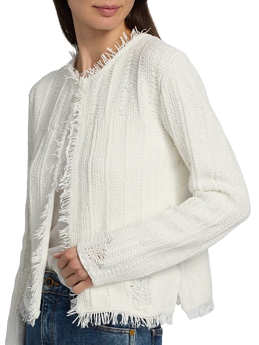 Kobi Halperin Women's Marlee Distressed Textured Knit Sweater | Thumbnail 6 Kobi Halperin Women's Marlee Distressed Textured Knit Sweater | Thumbnail 6