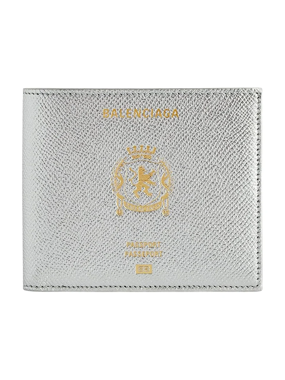 Balenciaga Men's Passport Square Folded Wallet