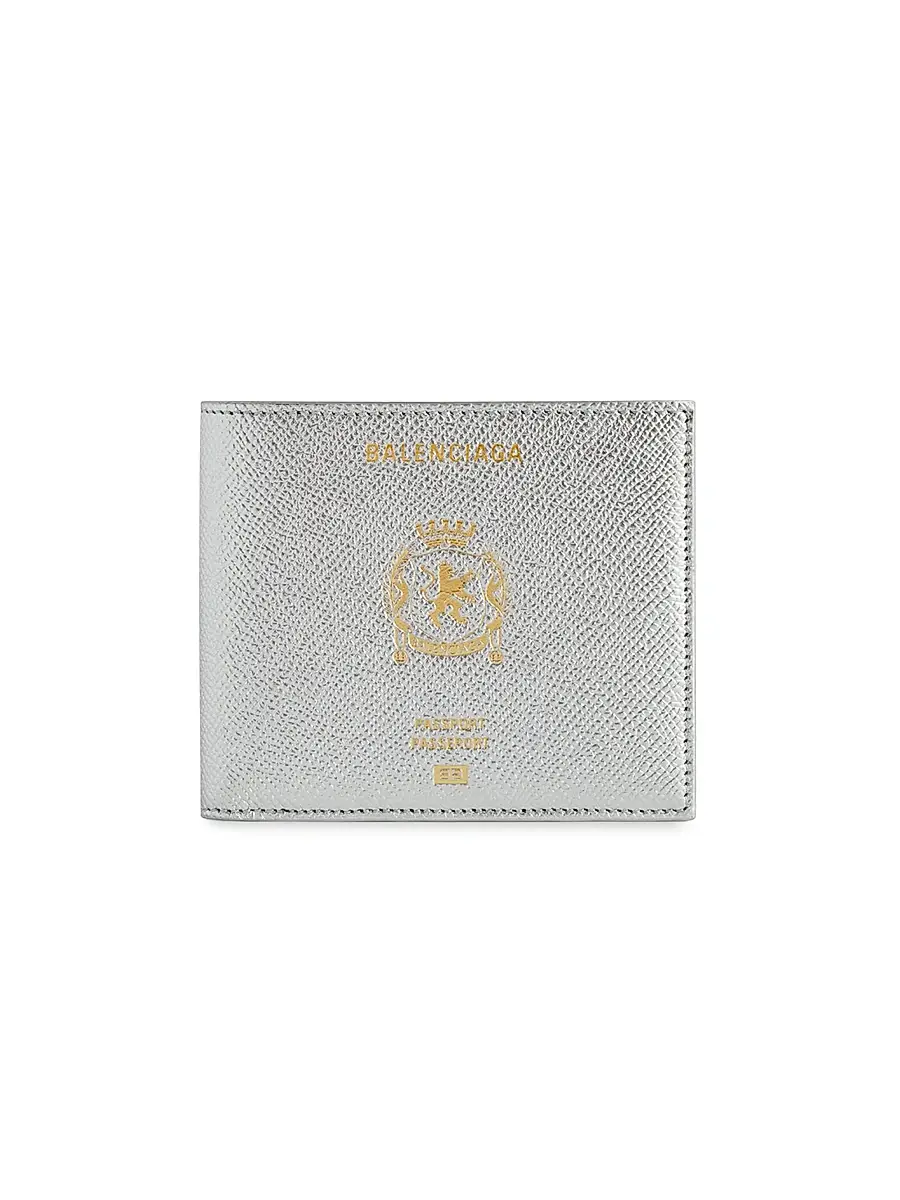 Balenciaga Men's Passport Square Folded Wallet | Image 1 Balenciaga Men's Passport Square Folded Wallet | Image 1