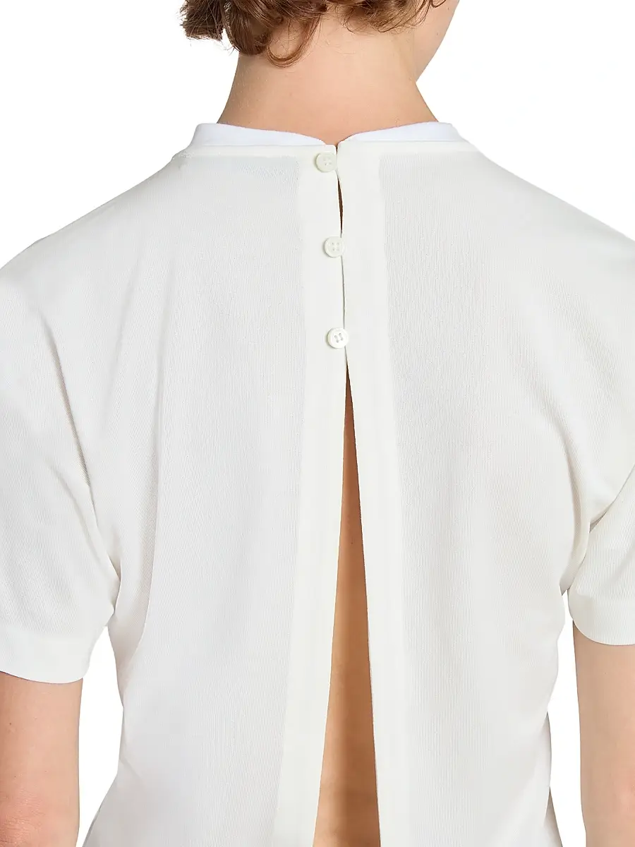 Jacquemus Women's Le Ventadou Split-Back T-Shirt | Thumbnail 6 Jacquemus Women's Le Ventadou Split-Back T-Shirt | Thumbnail 6