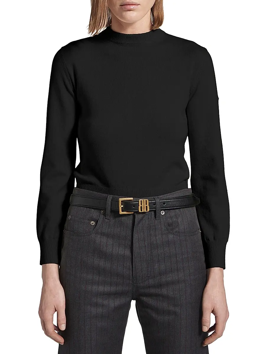 Balenciaga Women's BB Editor Belt | Thumbnail 2 Balenciaga Women's BB Editor Belt | Thumbnail 2
