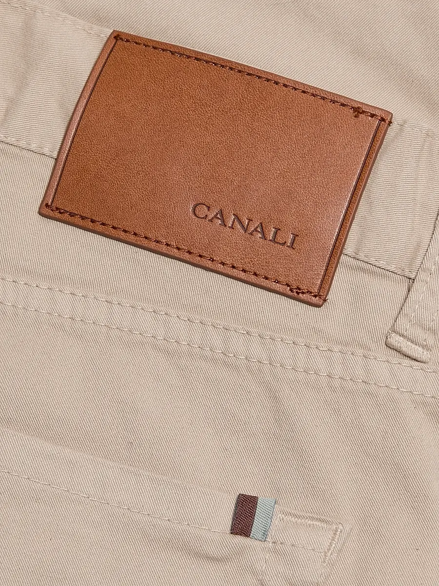 Canali Men's Stretch-Cotton 5-Pocket Pants | Thumbnail 7 Canali Men's Stretch-Cotton 5-Pocket Pants | Thumbnail 7