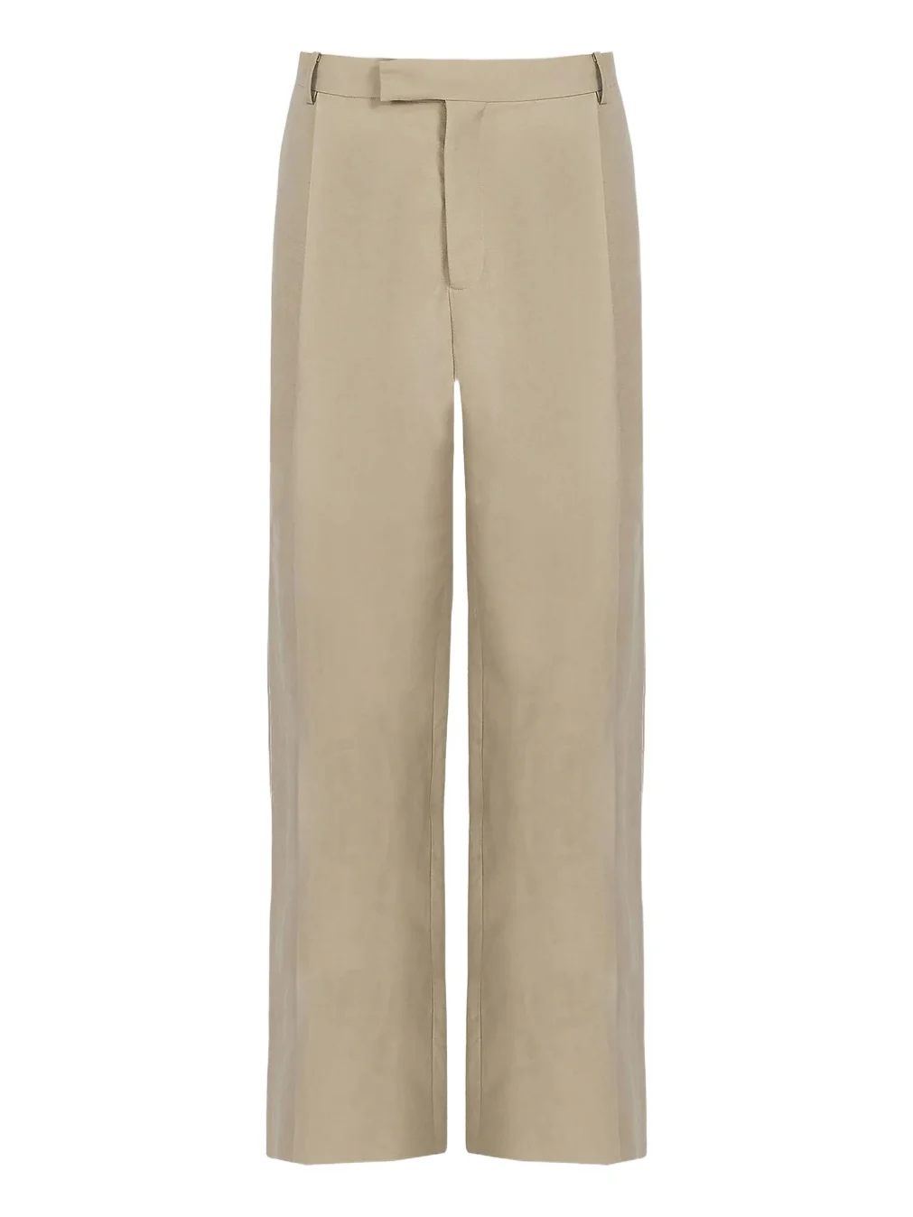 Men's Wide-Leg Linen-Blend Trousers Men's Wide-Leg Linen-Blend Trousers