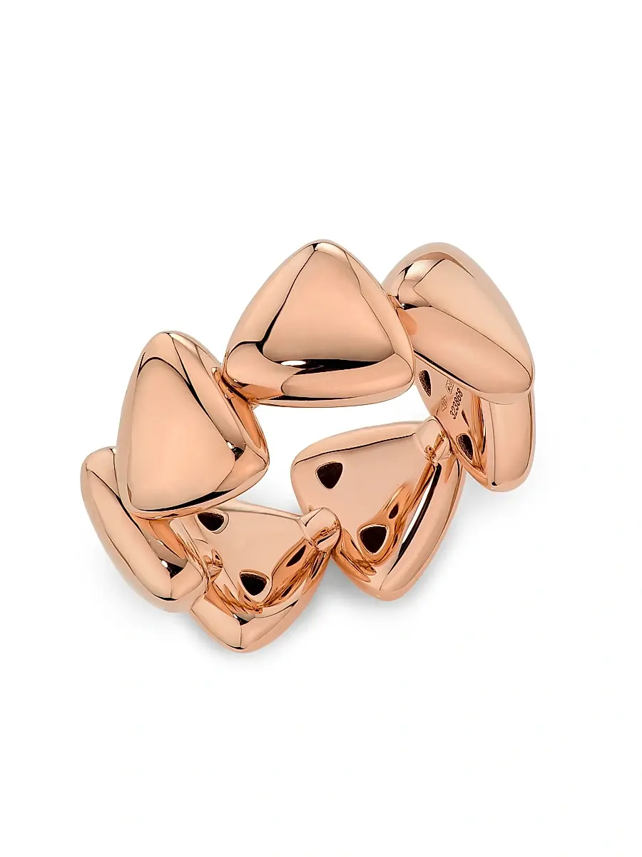 Vhernier Women's Freccia Endless 18K Rose Gold Ring - Rose Gold | Image 1 Vhernier Women's Freccia Endless 18K Rose Gold Ring - Rose Gold | Image 1