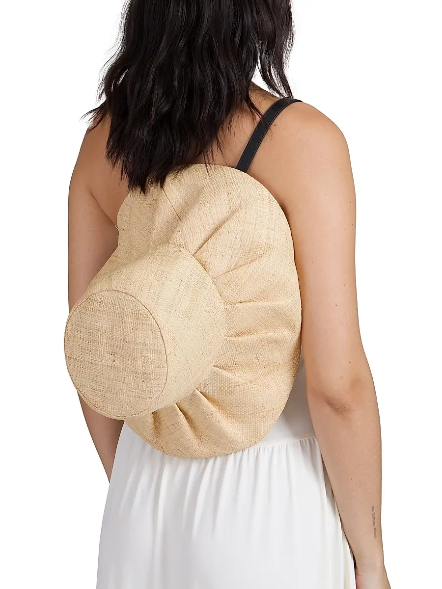 Eugenia Kim Women's Penelope Convertible Raffia Crossbody Bag | Thumbnail 5