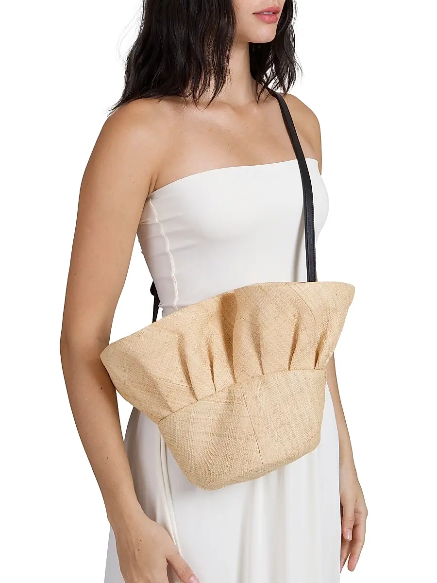 Eugenia Kim Women's Penelope Convertible Raffia Crossbody Bag | Thumbnail 6