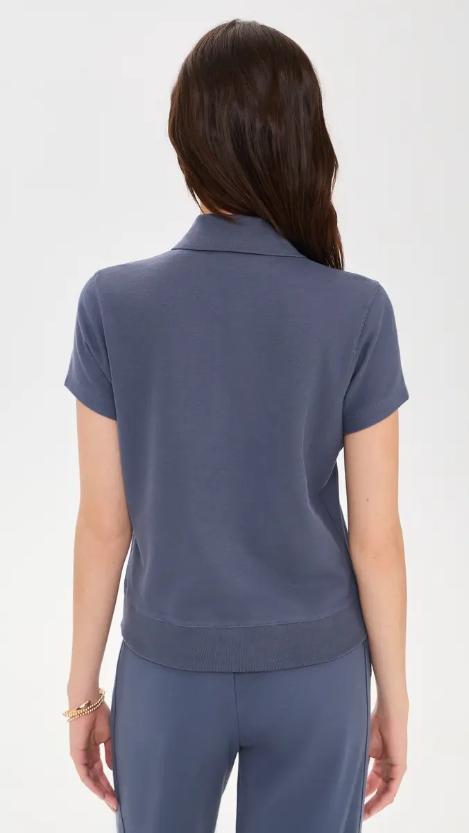 ATM Anthony Thomas Melillo Pique Polo Top | Thumbnail 3 ATM Anthony Thomas Melillo Pique Polo Top | Thumbnail 3