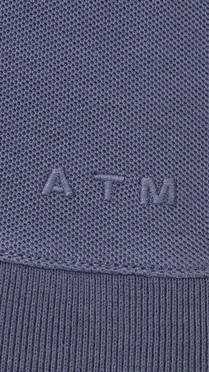 ATM Anthony Thomas Melillo Pique Polo Top | Thumbnail 6 ATM Anthony Thomas Melillo Pique Polo Top | Thumbnail 6