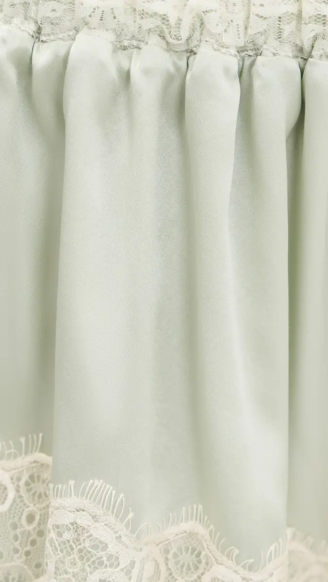 Fait Par Foutch Esme Silk Shorts Sage | Thumbnail 6 Fait Par Foutch Esme Silk Shorts Sage | Thumbnail 6