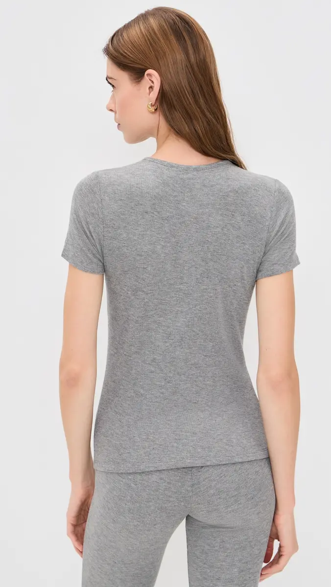 ATM Anthony Thomas Melillo Modal Rib Henley Top | Thumbnail 3 ATM Anthony Thomas Melillo Modal Rib Henley Top | Thumbnail 3