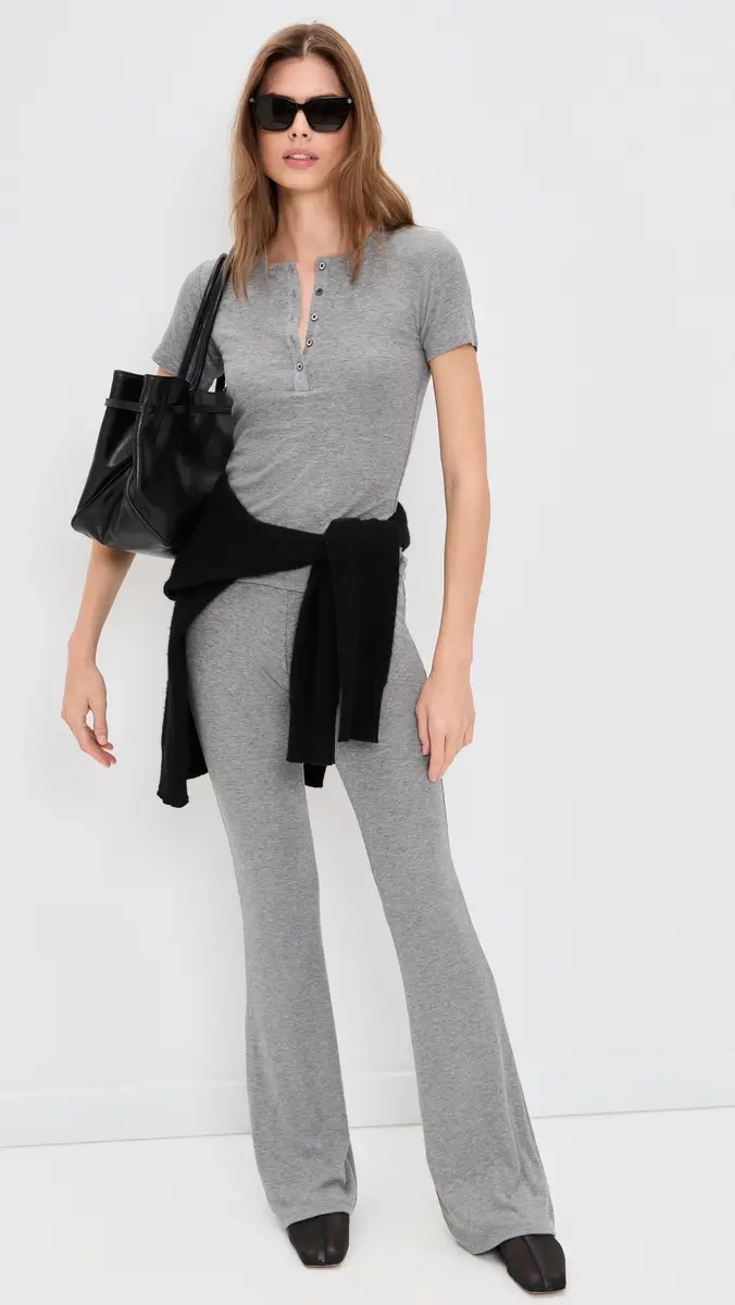 ATM Anthony Thomas Melillo Modal Rib Henley Top | Thumbnail 5 ATM Anthony Thomas Melillo Modal Rib Henley Top | Thumbnail 5