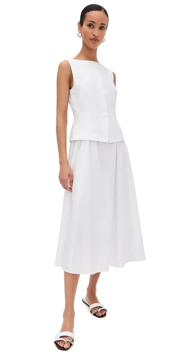 Theory Boat Neck Set Dress