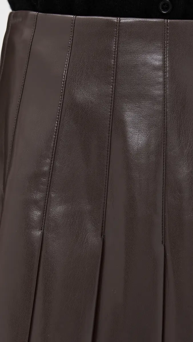 Alice + Olivia Carter Faux Leather Mini Skirt | Thumbnail 6 Alice + Olivia Carter Faux Leather Mini Skirt | Thumbnail 6