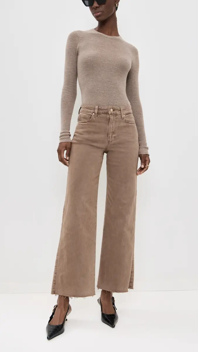 PAIGE Anessa 31 Jeans with Raw Hem | Thumbnail 5 PAIGE Anessa 31 Jeans with Raw Hem | Thumbnail 5