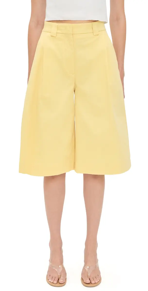 The Latest Dakota Shorts Light Yellow | Image 1 The Latest Dakota Shorts Light Yellow | Image 1