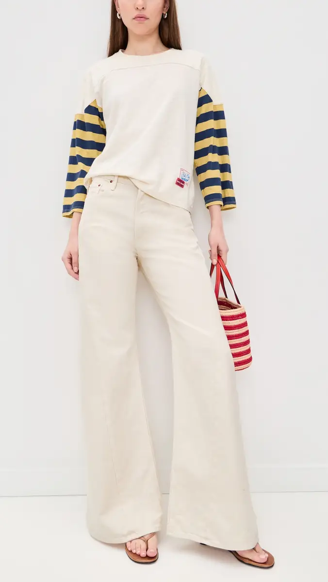 Mother The Lemon Twist Sneak Jeans | Thumbnail 5 Mother The Lemon Twist Sneak Jeans | Thumbnail 5