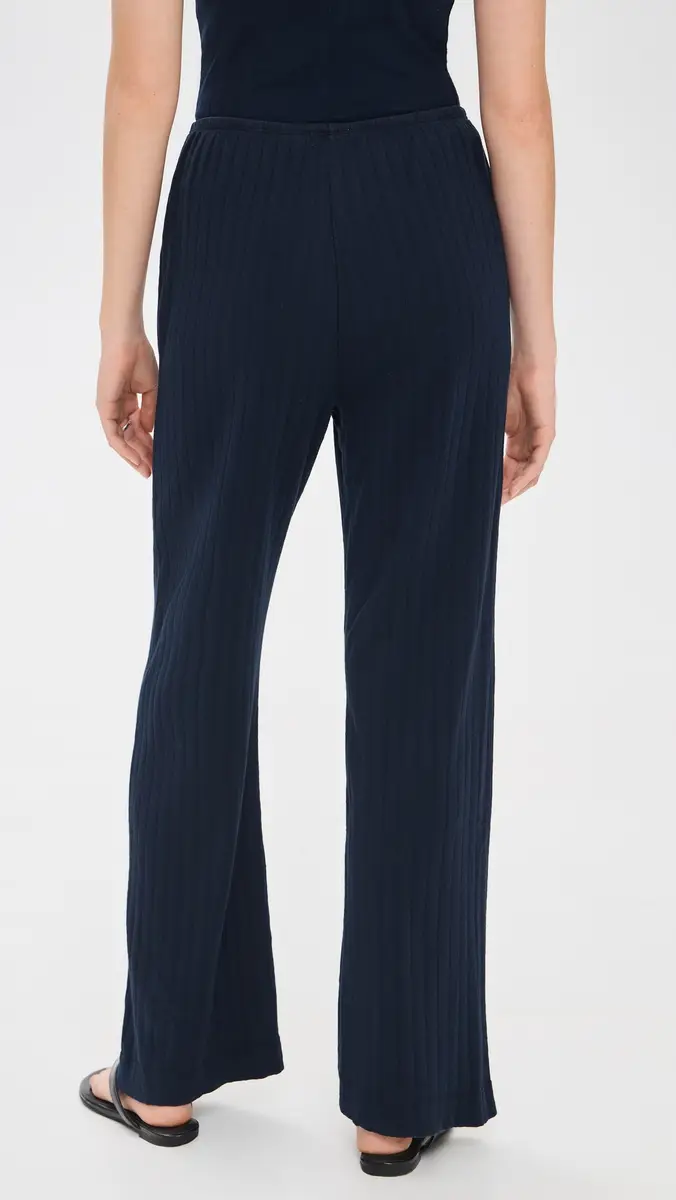 DONNI. DONNI. The Pointelle Simple Crop Pants | Thumbnail 3 DONNI. DONNI. The Pointelle Simple Crop Pants | Thumbnail 3