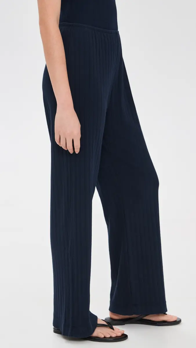 DONNI. DONNI. The Pointelle Simple Crop Pants | Thumbnail 4 DONNI. DONNI. The Pointelle Simple Crop Pants | Thumbnail 4