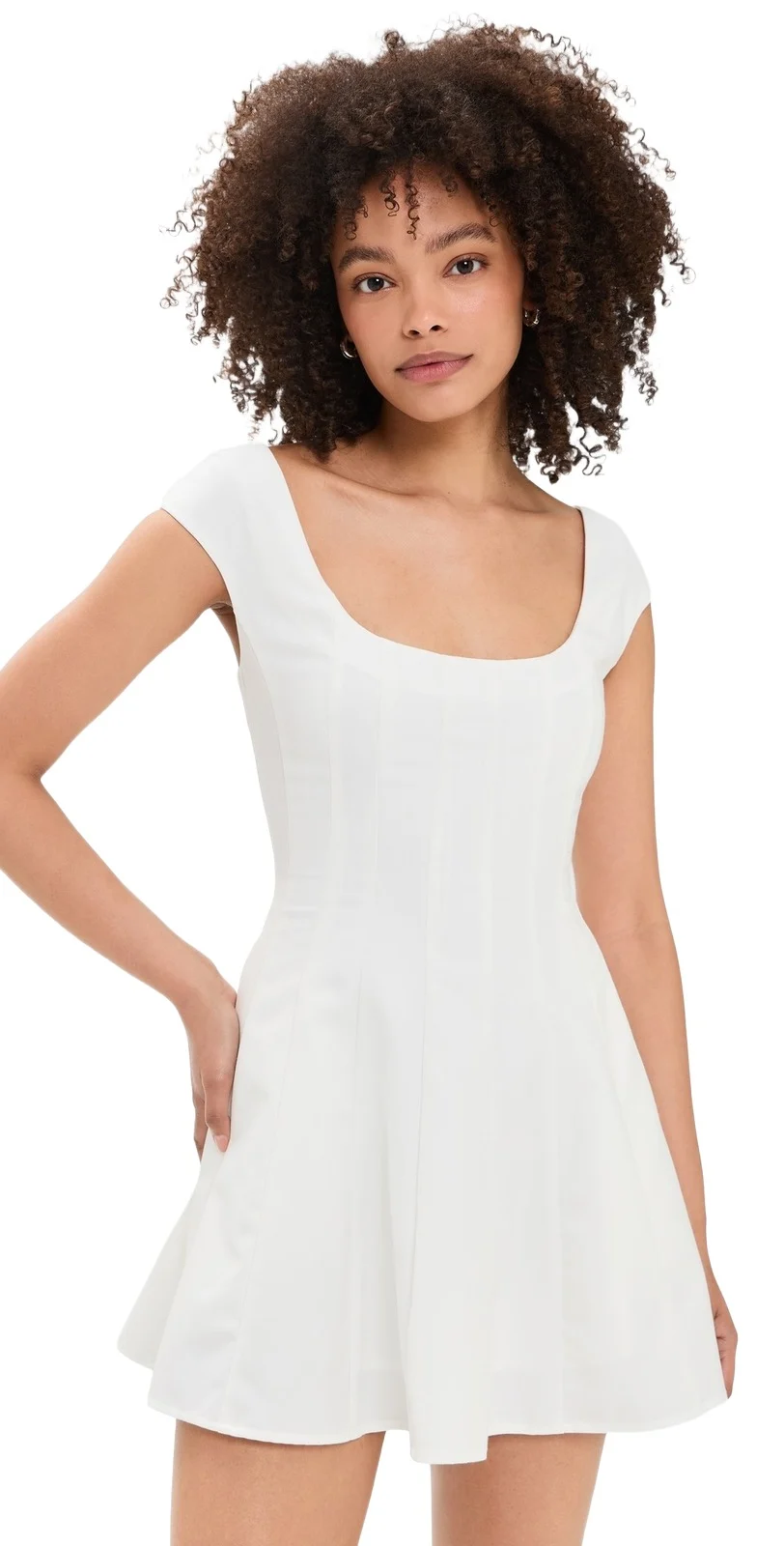 Leila Twill Mini Dress Leila Twill Mini Dress