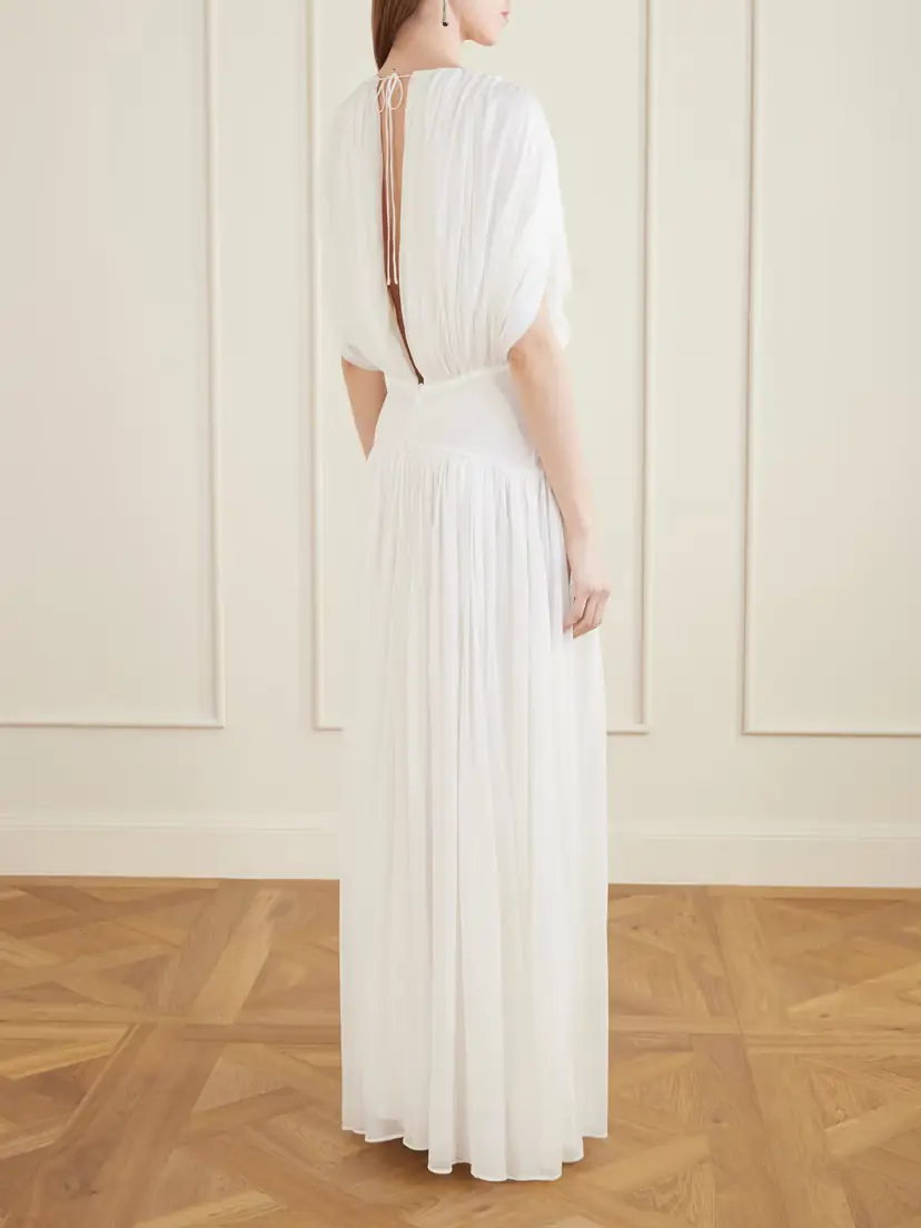 Tove Lyla Gathered Jersey Gown | Thumbnail 3