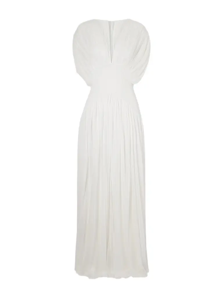 Tove Lyla Gathered Jersey Gown | Image 1 Tove Lyla Gathered Jersey Gown | Image 1