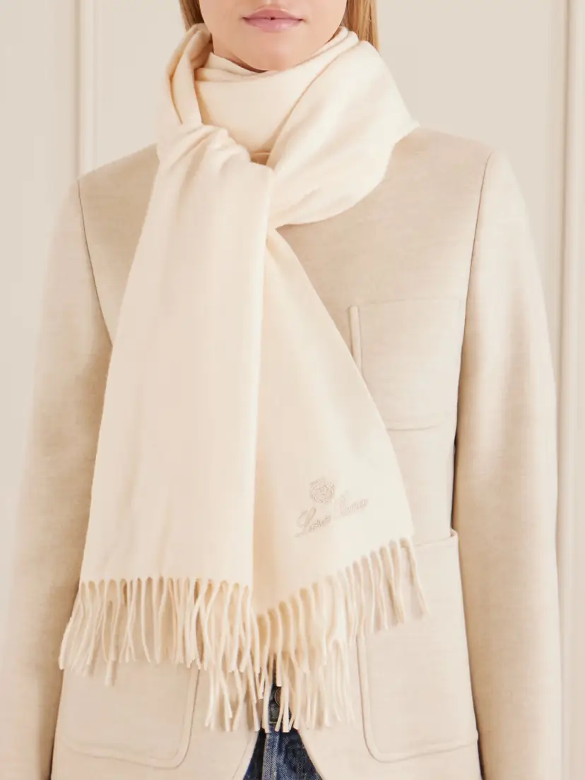 Loro Piana Cashmere Scarf | Thumbnail 2 Loro Piana Cashmere Scarf | Thumbnail 2
