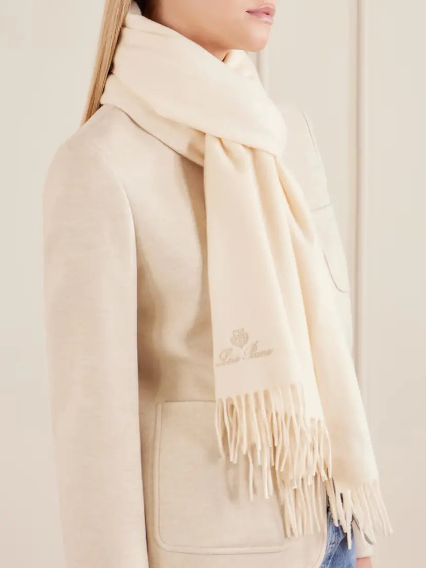 Loro Piana Cashmere Scarf | Thumbnail 3 Loro Piana Cashmere Scarf | Thumbnail 3