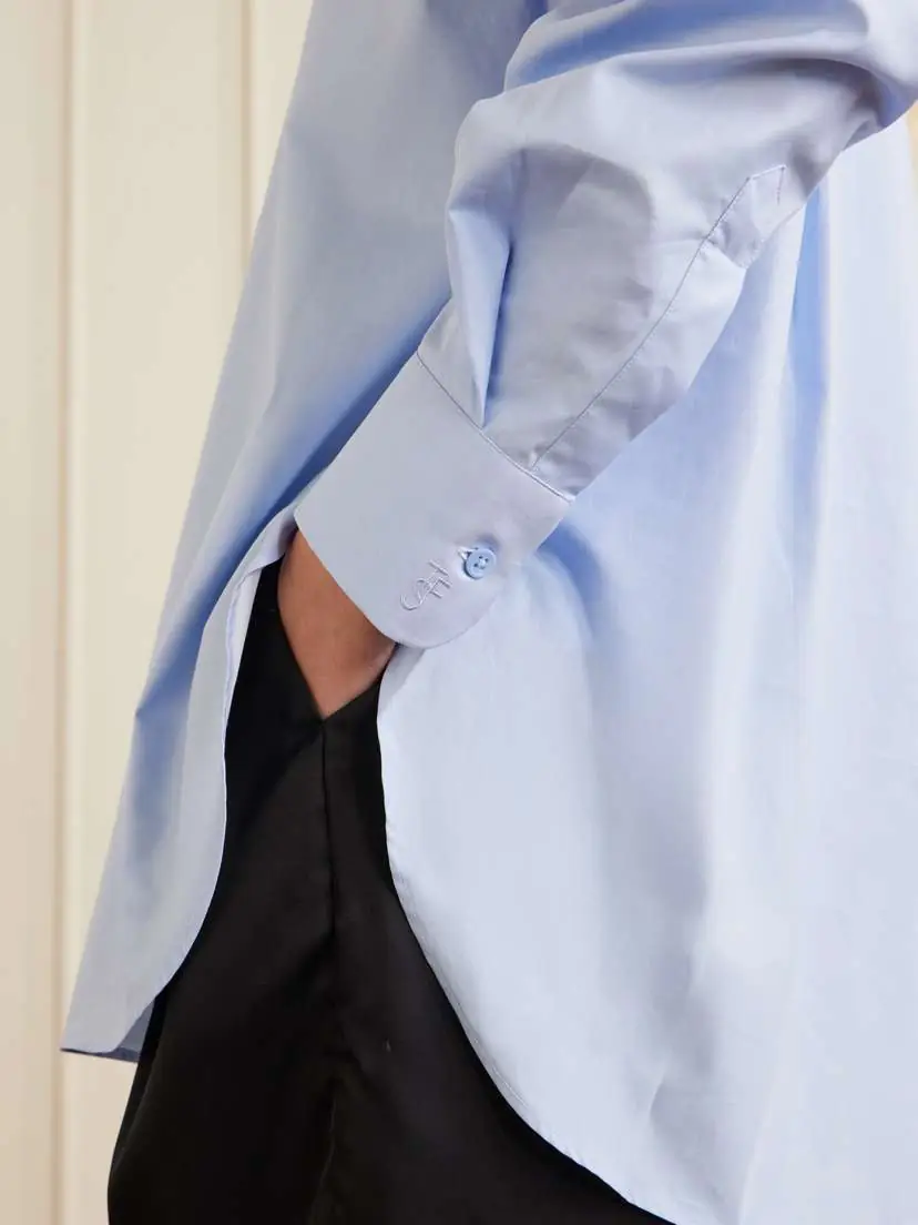 The Frankie Shop Peri Cotton-poplin Shirt | Thumbnail 5