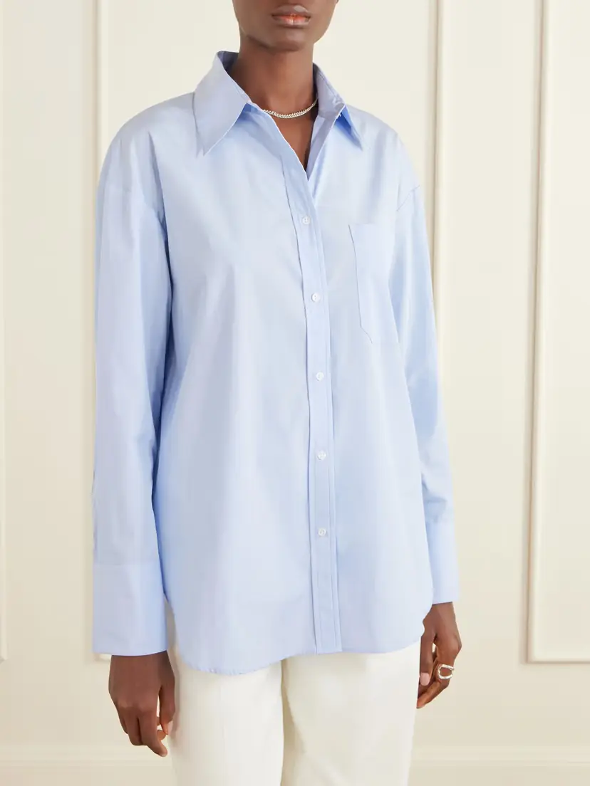 TWP Big Joe Cotton-poplin Shirt | Thumbnail 3 TWP Big Joe Cotton-poplin Shirt | Thumbnail 3