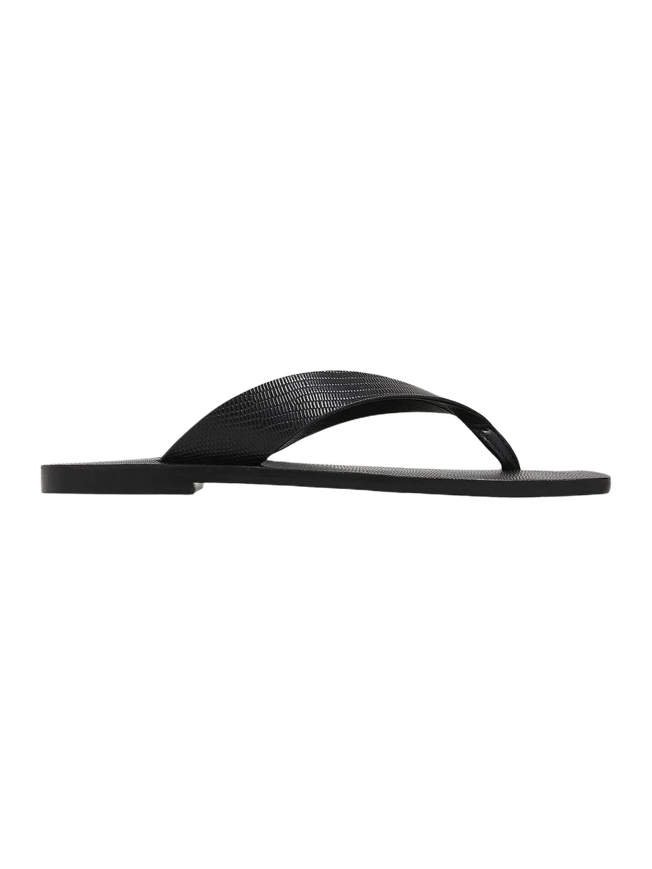 A Emery A. Emery Women's Kinto Lizard-Embossed Sandals