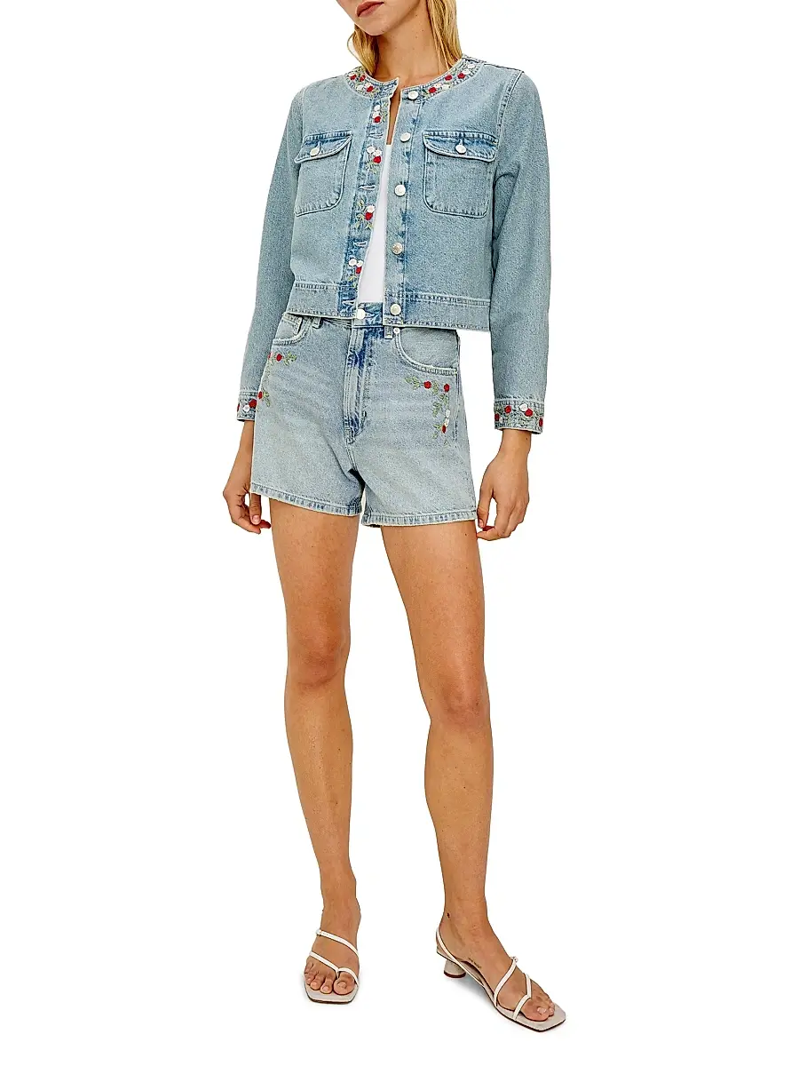 RAILS Women's Rancho High-Rise Denim Shorts | Thumbnail 2 RAILS Women's Rancho High-Rise Denim Shorts | Thumbnail 2