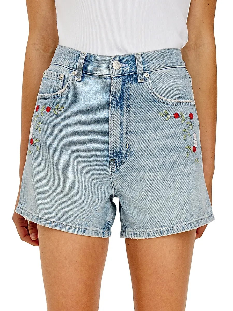 RAILS Women's Rancho High-Rise Denim Shorts | Thumbnail 3 RAILS Women's Rancho High-Rise Denim Shorts | Thumbnail 3
